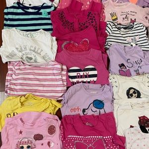 Girls clothes long sleeves and leggings 4t-6t. Tops and bottoms